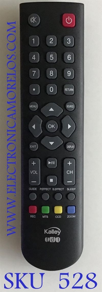 CONTROL REMOTO ORIGINAL NUEVO KALLEY TDT / 06-520W37-C002X / DH170599